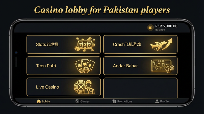 Lobby view of spribewin for Pakistan users - 4
